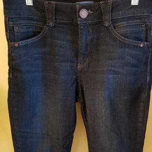 Democracy Petite Ab Solution skinny dark denim jeans